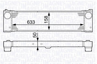 MAGNETI MARELLI 351319202390 -  Интеркулер
